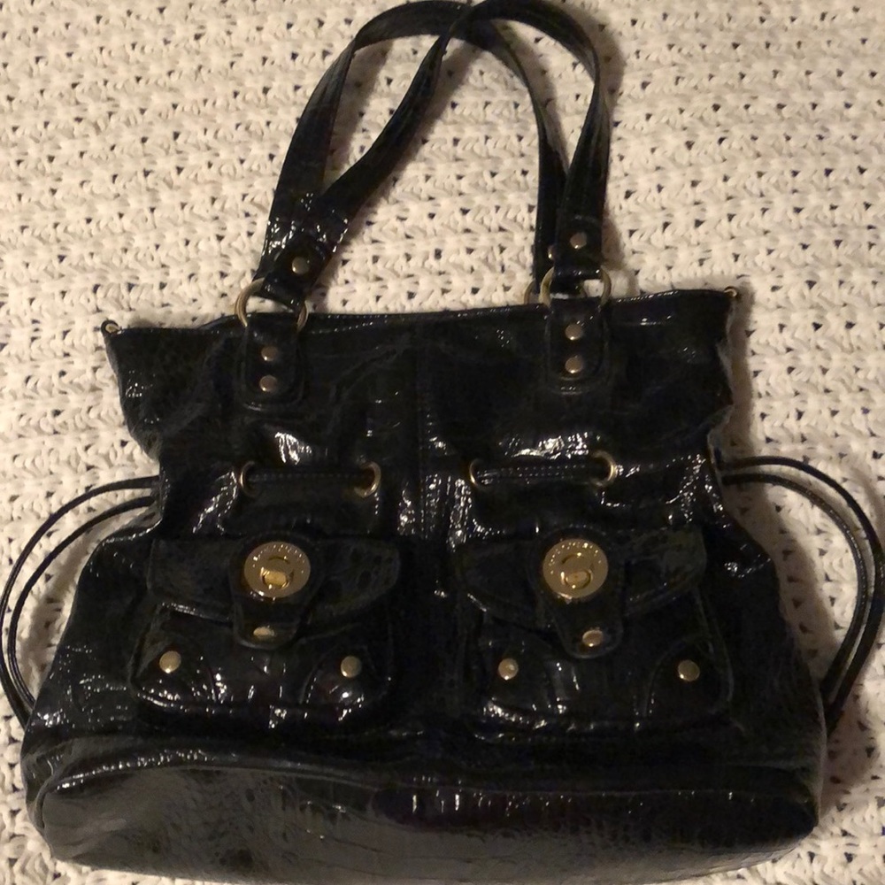 Black London Fog Satchel